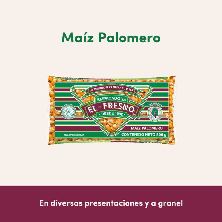 Venta de maíz palomero al Mayoreo - empacadora el fresno