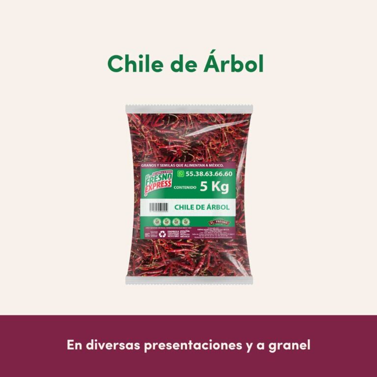 Venta de chile de árbol al Mayoreo - empacadora el fresno