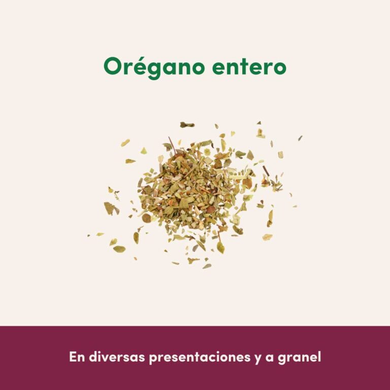 Venta de especias orégano entero al Mayoreo - empacadora el fresno
