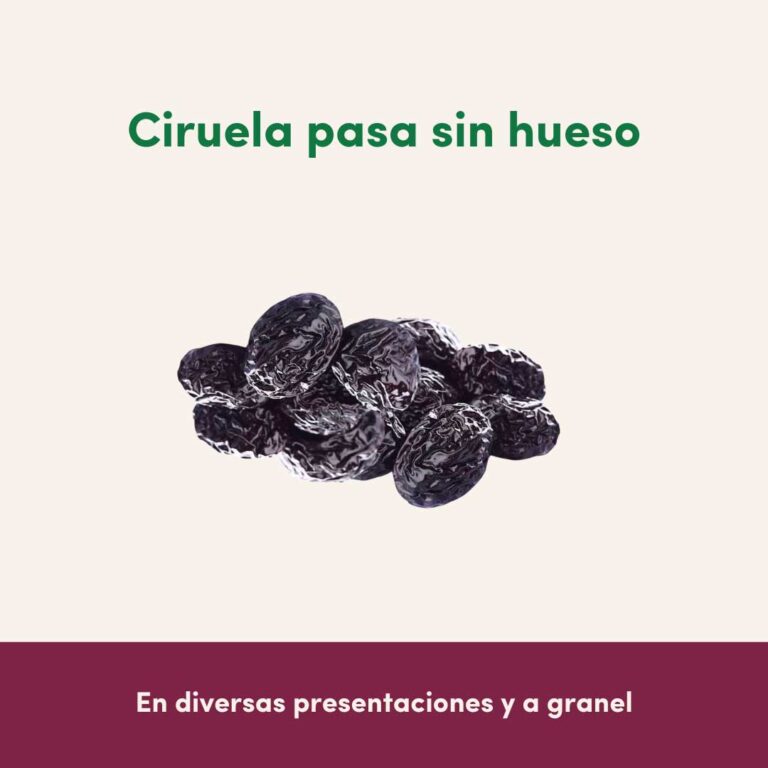 Venta de frutos secos ciruela pasa sin hueso al Mayoreo - empacadora el fresno