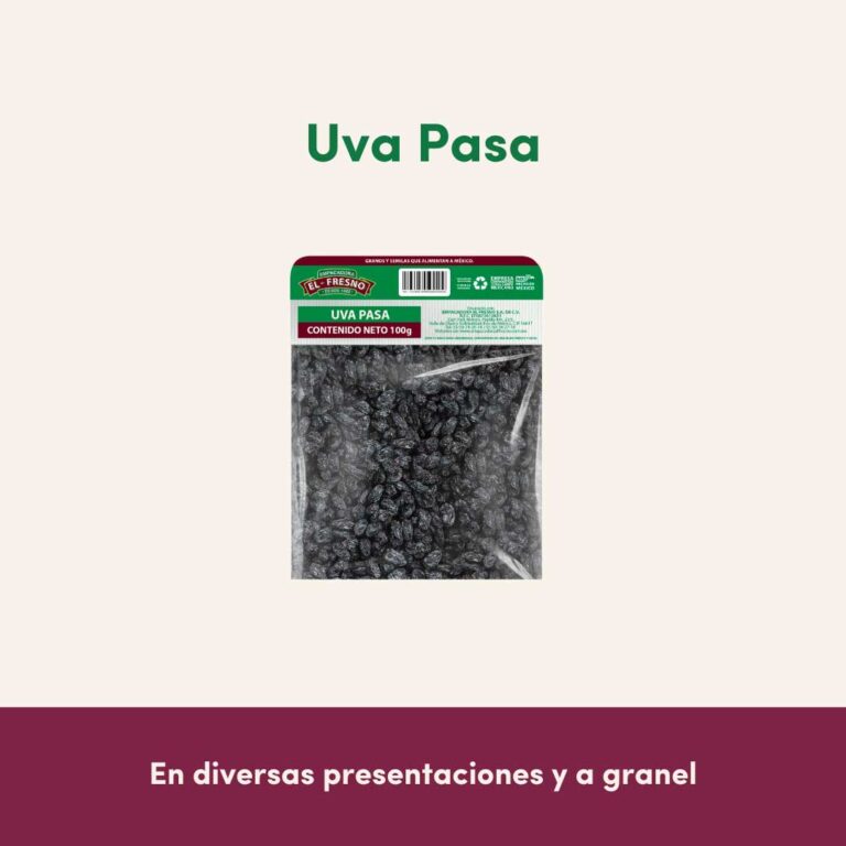 Venta de frutos secos uva pasa al Mayoreo - empacadora el fresno