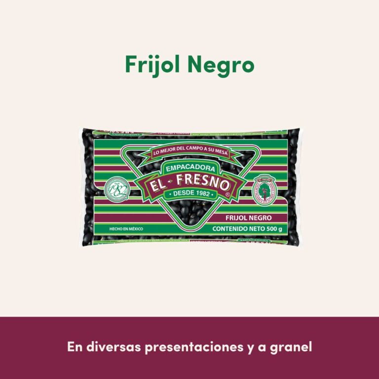 Venta de frijol negro al Mayoreo - empacadora el fresno