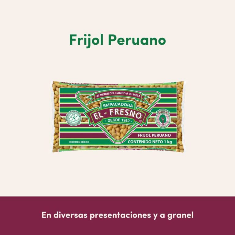 Venta de frijol peruano al Mayoreo - empacadora el fresno