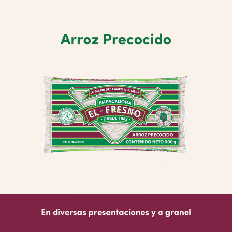 Venta de arroz precocido al Mayoreo - empacadora el fresno