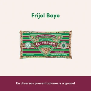 Frijol bayo por mayoreo Empacadora El Fresno
