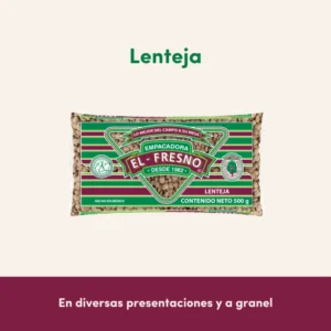 Lenteja por Mayoreo Empacadora El Fresno