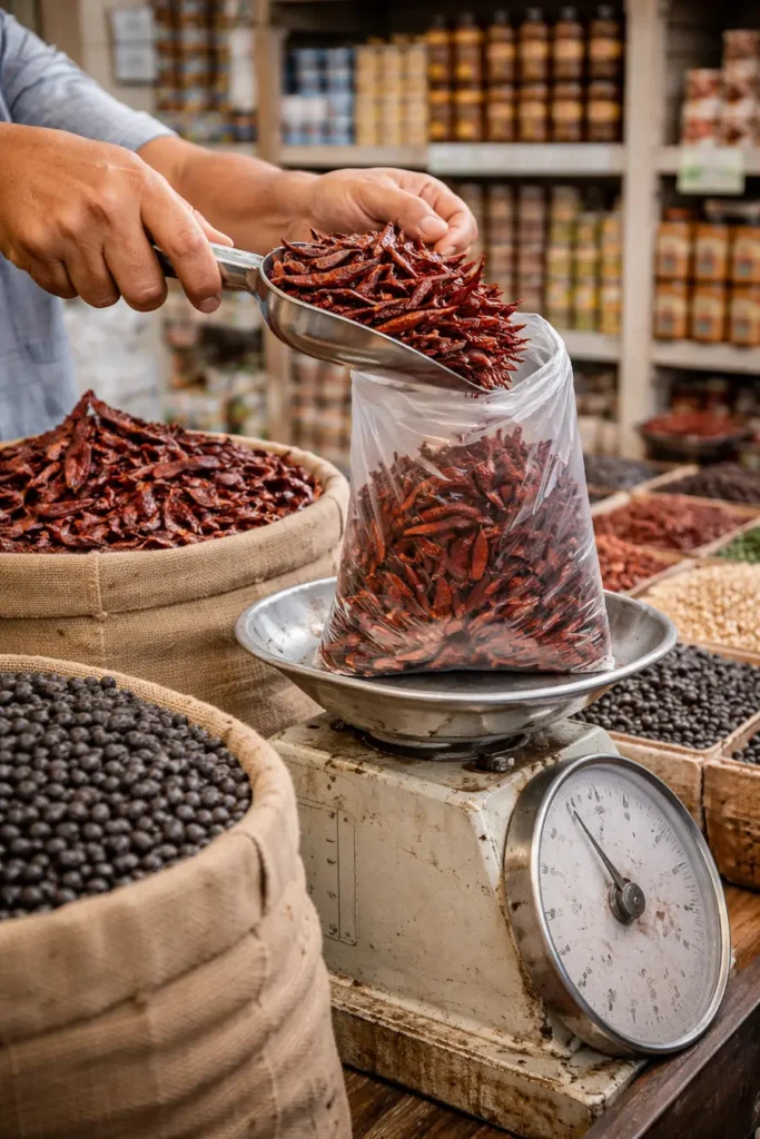 chiles secos y semillas al por mayor para venta 
