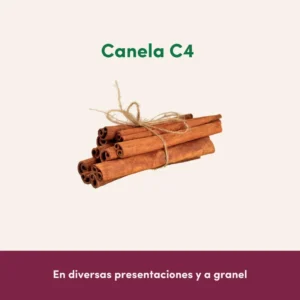 Canela C4 por mayoreo de ramas medianas y uniformes