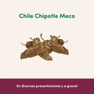 Chile chipotle meco seco y ahumado por mayoreo Empacadora El Fresno
