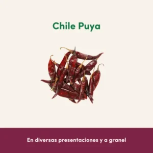 Chile puya seco por mayoreo Empacadora El Fresno