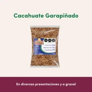 Cacahuate garapiñado Botajitos con cobertura de azúcar en Empacadora El Fresno
