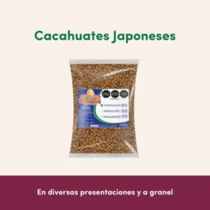 Cacahuates japoneses Botajitos con cubierta crujiente en Empacadora El Fresno